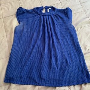 Elle CapSleeve Blouse! Size Large!